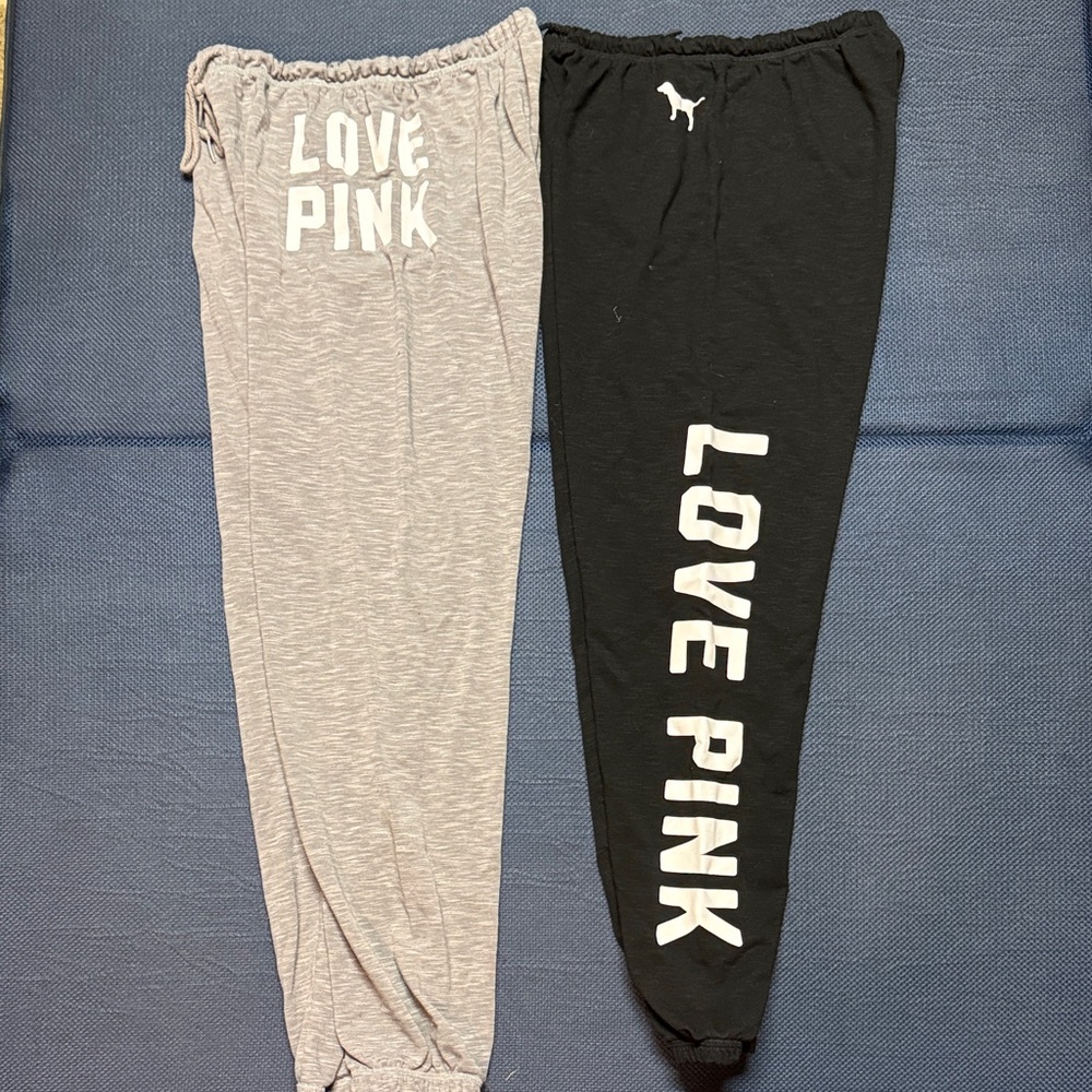 PINK Victoria's Secret Gray Joggers